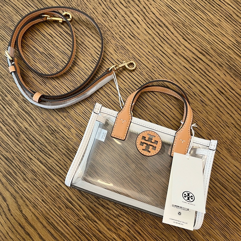 Tory Burch | Ella clear mini tote